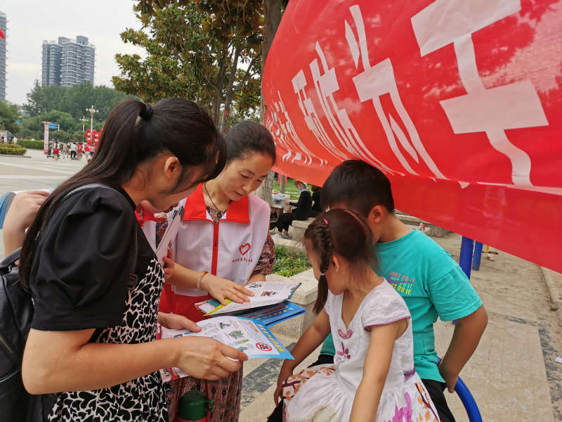 團委開展安全生產(chǎn)宣傳活動