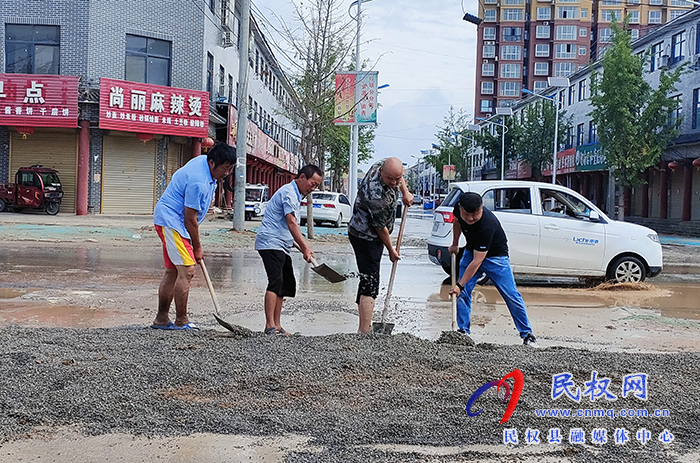 花園鄉(xiāng)全力做好防汛排澇工作